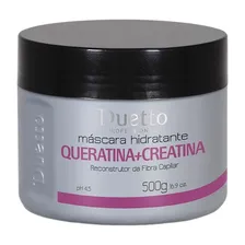 Máscara De Hidrataçao Queratina + Creatina Duetto 500g Foto  mini 1
