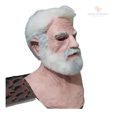 Máscara De Latex Velho Realista Para Fantasia Halloween Foto mini 2