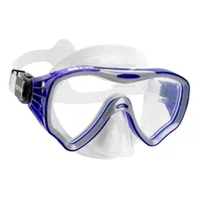 Máscara De Mergulho Cetus New Parma Pro Cor Azul Foto  mini 1