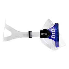 Máscara De Mergulho Cetus New Parma Pro Cor Azul Foto mini  3