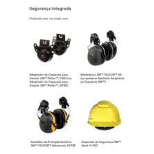 Máscara de Proteção Facial 3M? V4F Para Peltor H-700 Foto mini 2
