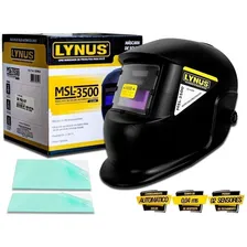 Máscara De Solda Com Escurecimento Automático Msl-350f Lynus Foto mini 4