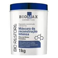 Máscara De Tratamento Reconstrução Sos Capilar Biomax 1 Kg Foto mini 1