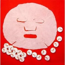 Máscara Descartável Desidratada Limpeza Facial Tnt 10 Unids Foto mini 2
