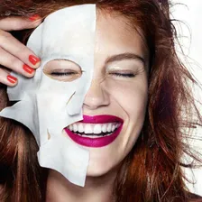 Máscara Descartável Facial Para Limpeza De Pele Pct Com 50 Un - Sos Beleza Brasileira Foto mini 4