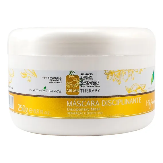 Máscara Disciplinante Nathydras Argan 250g Foto 1