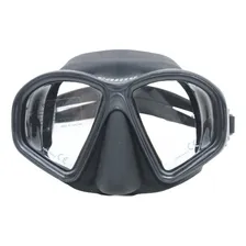 Mascara E Snorkel Respirador Kit Mergulho Camo Seasub Oculos Cor Preto Foto mini 3