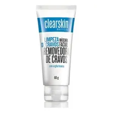 Máscara faciai para pele Avon Clearskin Máscara facial removedora de cravos clearskin 60g 60g Foto mini 1