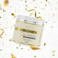 Máscara faciai para pele Ecco's Gold Mask Dolomita Gold Mask 400Gr Mascara Rejuvenescedora Eccos 400g Foto mini 2