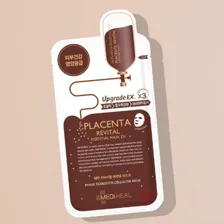 Máscara faciai para pele Mediheal Placenta Revital Essential Mask y 25mL Foto mini 2