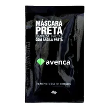 Máscara faciai para pele oleosa Avenca Argila Máscara Preta 8g y 8mL Foto mini 1