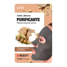 Máscara Facial Kiss New York Sabão Africano Purificante 20ml Tipo de pele Normal Foto mini  3