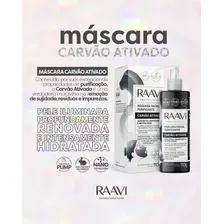 Máscara Facial Purificante Carvão Ativado Raavi - 110g Foto mini 4