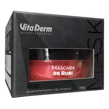 Máscara Facial Rubi Ação Antioxidante Detox 40g Vita Derm Foto mini  3