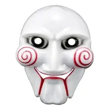 Máscara Fantasia Halloween - Jogos Mortais Jigsaw Cor Cinza mascara billi jogos mortais Foto mini 1