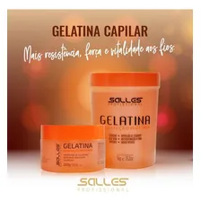 Mascara Gelatina Capilar Repositor De Colageno Salles 250 Gr Foto mini 4