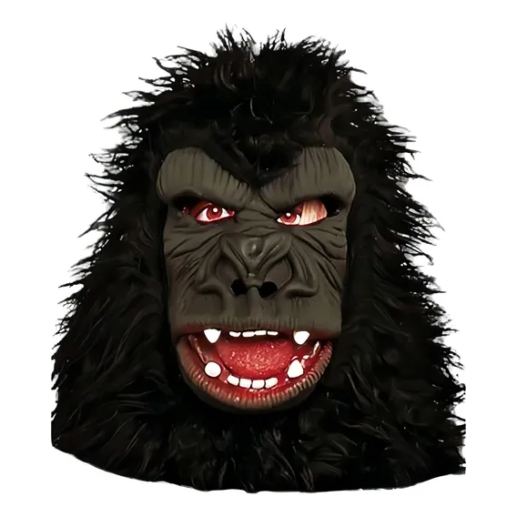 Máscara Gorila / Macaco - Látex Foto 1