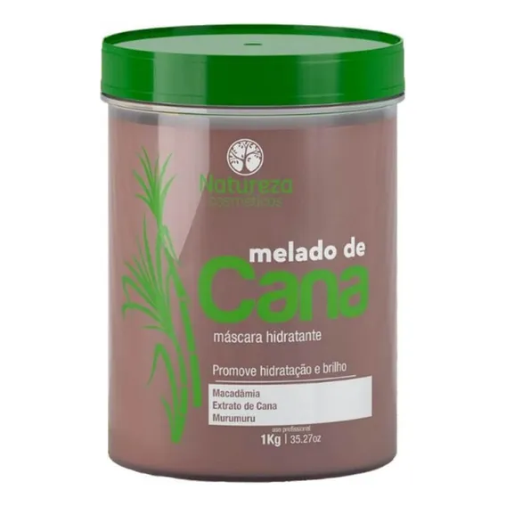 Máscara Hidratação Produnda Melado De Cana 1Kg - Natureza Cosméticos Foto 1