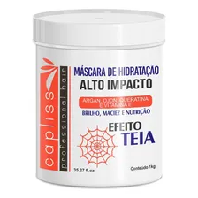 Mascara Hidratante Efeito Teia Capliss 1kg Fragrância Do Tratamento Exclusivo Foto mini 4