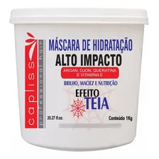 Mascara Hidratante Efeito Teia Capliss 1kg Fragrância Do Tratamento Exclusivo Foto mini 1