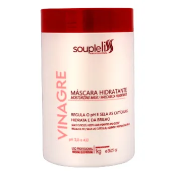 Máscara Hidratante Vinagre Capilar De Maçã Souple Liss 1kg Foto 1