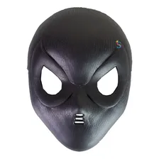 Máscara Homem Aranha Preto Cinza Cosplay Fantasia Infantil /adulto Spider Foto mini 4