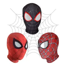 Máscara Homem Aranha Spider Man Cosplay Pronta Foto mini 2