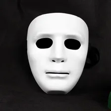 Máscara Jabbawockeez Dança Teatro Fantasia Carnaval Luxo Cor Branco Foto mini 2