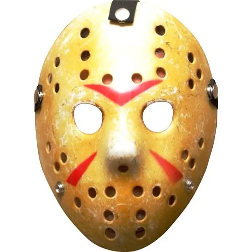 Máscara Jason Sexta Feira 13 Hoquei Envelhecida Halloween Foto 1