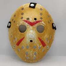 Máscara Jason Sexta Feira 13 Hoquei Envelhecida Halloween Foto mini 2