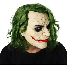 Máscara Látex Cosplay Fantasia Realista Coringa Foto mini 2