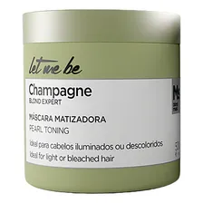 Máscara Let Me Be Champagne Efeito Pérola 500g Tom Champanhe Foto  mini 1
