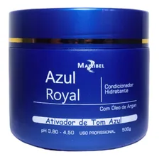 Máscara Matizador Ativador De Tons Azul Royal 500g Mairibel Foto mini 2