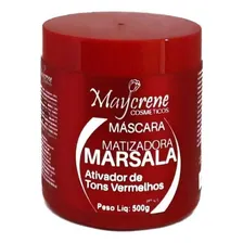 Máscara Matizador Marsala Maycrene 500g Foto mini 1