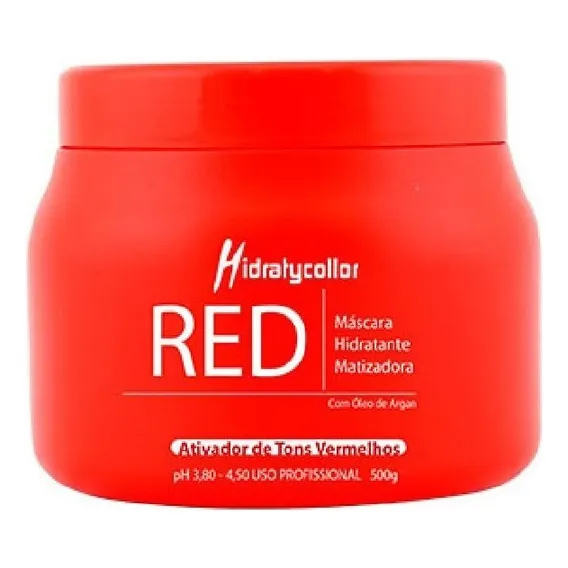 Máscara Matizador Red Vermelho 500g Mairibel Foto 1