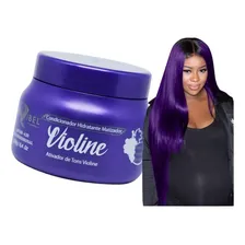 Mascara Matizador Violine 250gr Mairibel Cosmeticos Creme Tom Roxo / Violine Foto mini 1