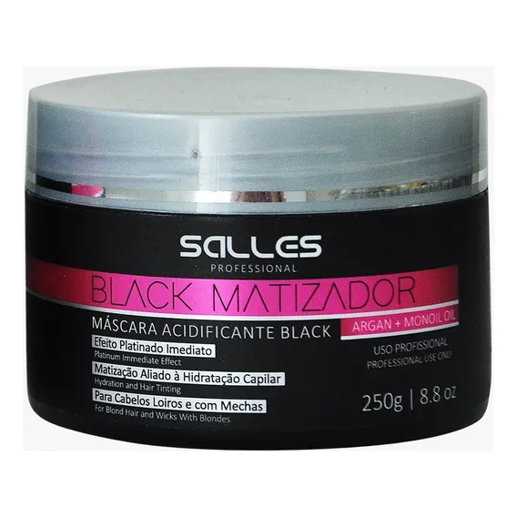 Mascara Matizadora Acidificante Salles Profissional 250g Foto 1
