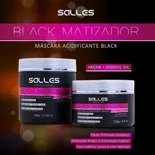 Mascara Matizadora Acidificante Salles Profissional 250g Foto mini 2