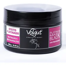 Máscara Matizadora Black 300g Volgut - Efeito Platinado Foto  mini 1
