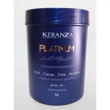 Mascara Matizadora Platinum Keranza 1kg Foto mini 1