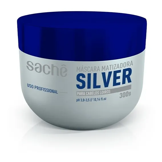 Máscara Matizadora Silver Sachê Professional 300 Gr Foto 1