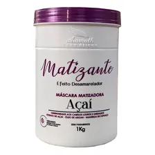 Máscara Matizante Desamarelador Profissional Matizadora 1kg Foto mini 2