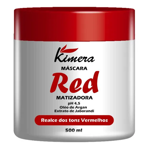 Máscara Matizante Red 500g Kimera Foto 1
