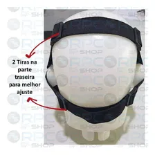 Mascara Meia Face Confort Metal Proteçao Orelha Airsoft Cor Verde Foto mini 3