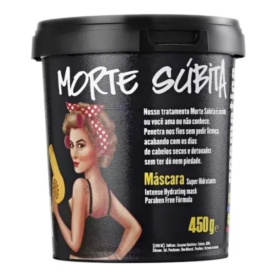 Máscara Morte Súbita Hidratante Lola Cosmetics 450g Foto 1