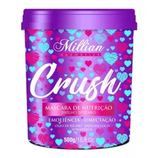 Máscara Nutrição Crush 500g Brilho Intenso Millian Cosmétics Foto  mini 1