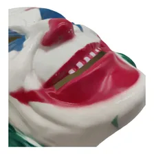 Mascara Palhaço Haloween Coringa Filme Classico Festa Cor Branco Foto mini 4