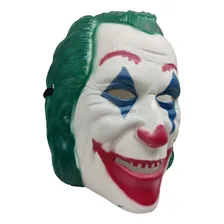 Mascara Palhaço Haloween Coringa Filme Classico Festa Cor Branco Foto mini  3