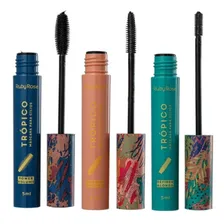 Mascara Para CĂlios RĂmel TrĂłpico 3 Versões Ruby Rose Cor Máscara Power Volume Foto mini 1