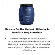 Mascara Profissional Aneethun - Linha A 500g Foto mini  2